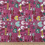 Printed Poly Cotton Canvas -3