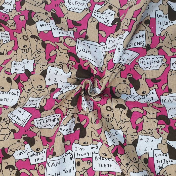 Printed Poly Cotton Canvas-5 - Image 2