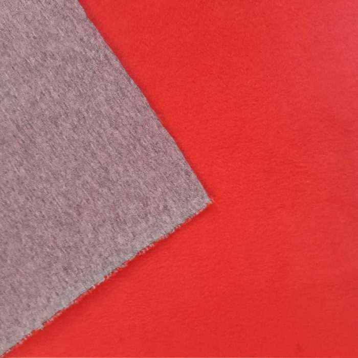 Swiss Fleece Red-2 Fabric - Image 2