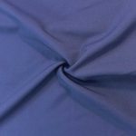 Mini Matt Plain Navy Fabric - Image 2