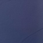 Mini Matt Plain Navy Fabric - Image 3
