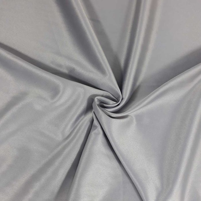 Korea Lycra Satin Silver - Image 2