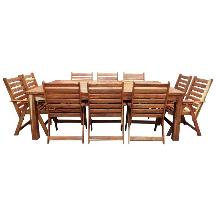 Kiaat 10 Seater with No Cushions - Image 2