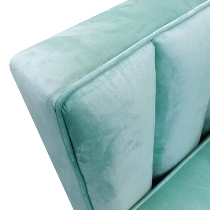 Lola 3 Seater Velvet Couch-2 - Image 3