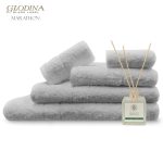 Glodina Marathon Bath Sheet 100cmx180cm Silver