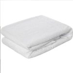 Double Mattress Protector Towelling Waterproof Wm - Image 2
