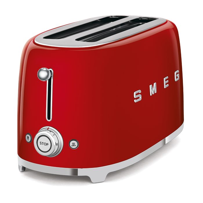 SMEG 4 Slice Toaster TSF02RDSA Red - Image 2
