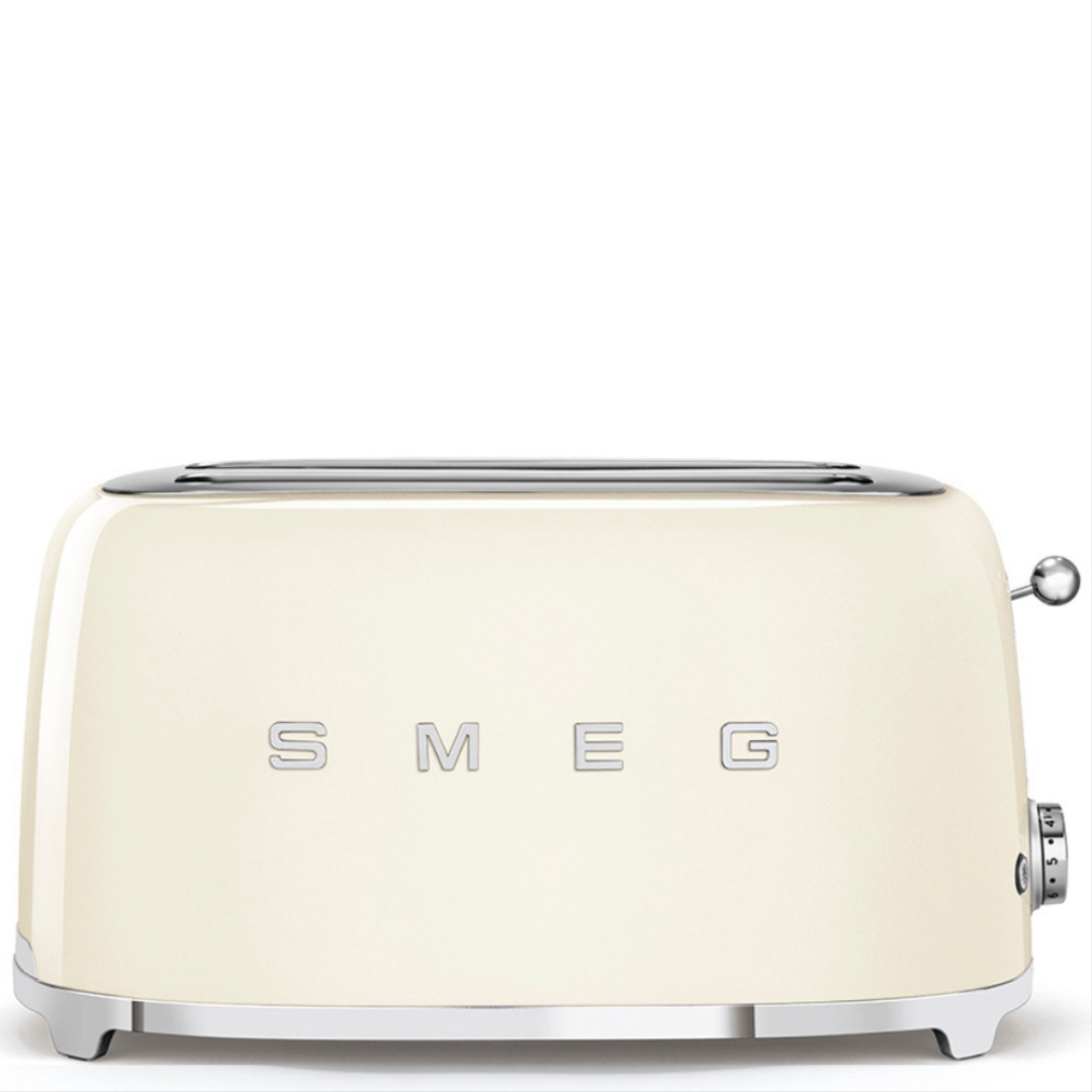 SMEG 4 Slice Toaster TSF02CRSA Cream