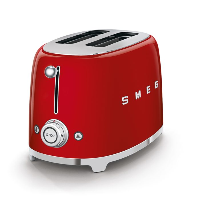SMEG 2 Slice Toaster TSF01RDSA Red - Image 2