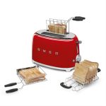 SMEG 2 Slice Toaster TSF01RDSA Red - Image 3
