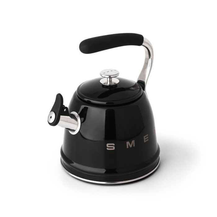 SMEG Whistling Kettle (Black) CKLW2001BL - Image 2