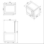 SMEG Microwave MOE25X  25LT - Image 3