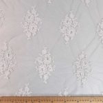 White Beaded Lace 14Hand003 White-1