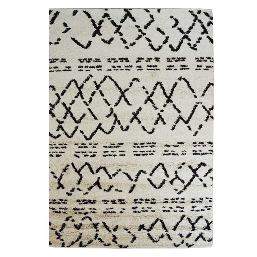 Bazaar-Tribal-Diamonds 157x218cm Cream Carpet