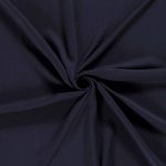 Bamboo Poplin Viscose Navy 14299-008 - Image 3