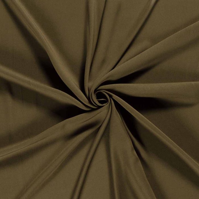 Bamboo Poplin Viscose  Brown 14299-027 - Image 3