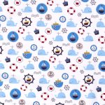 Printed Cotton Nautical 15526/050 - Image 3