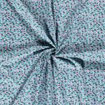 100% Cotton Print Scubes 15539-024 Petrol - Image 2