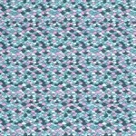 100% Cotton Print Scubes 15539-024 Petrol - Image 3