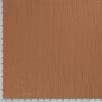 Plisse Knitted Pleated Camel