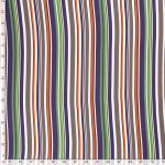 Viscose Poplin Shadow Stripe Orange 19044-036