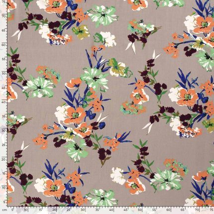 Viscose Poplin Spray Sand 19045-052