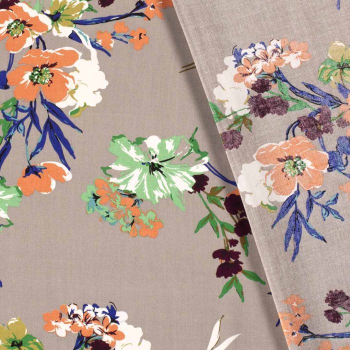 Viscose Poplin Spray Sand 19045-052 - Image 2