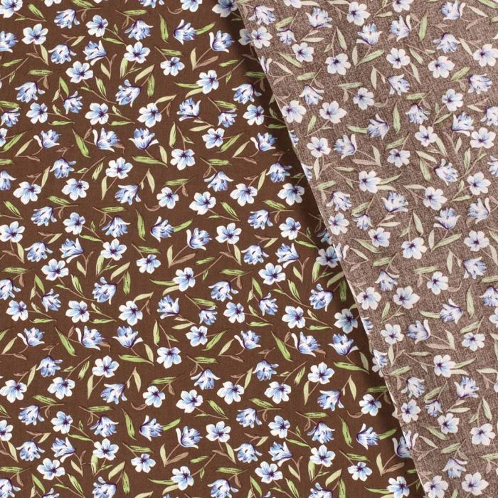 Viscose Poplin Brown 19046-055 - Image 2