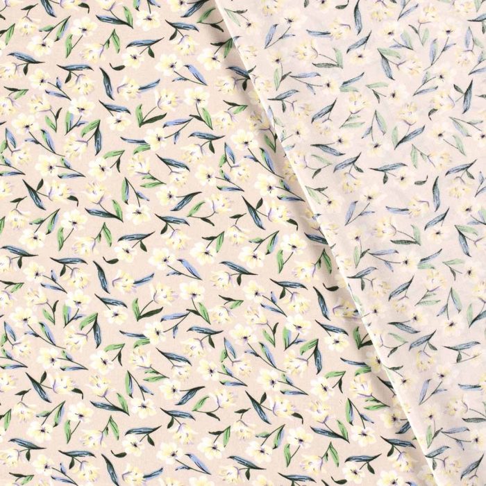 Viscose Poplin Mid Grey 19046-063 - Image 2