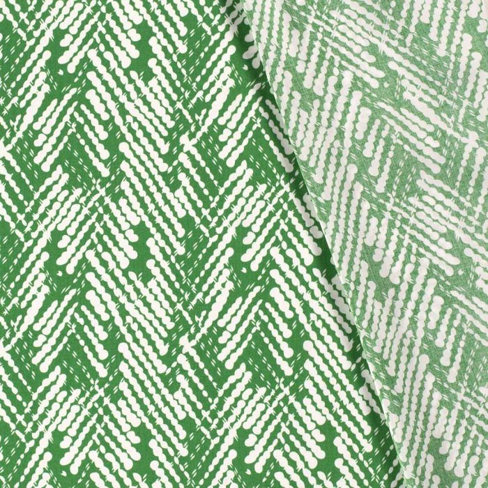 Viscose Poplin Diagonal Apple Green 19048-025 - Image 2