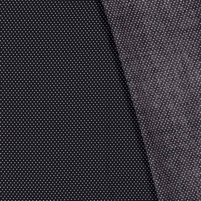 Viscose Poplin Speckle Navy 19049-008 - Image 2