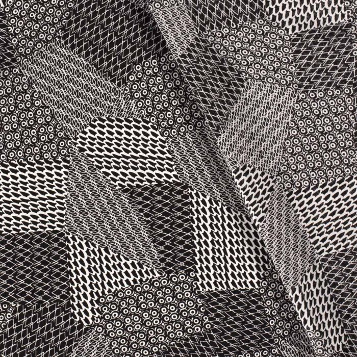 Viscose Poplin Spatial Black 19050-069 - Image 2