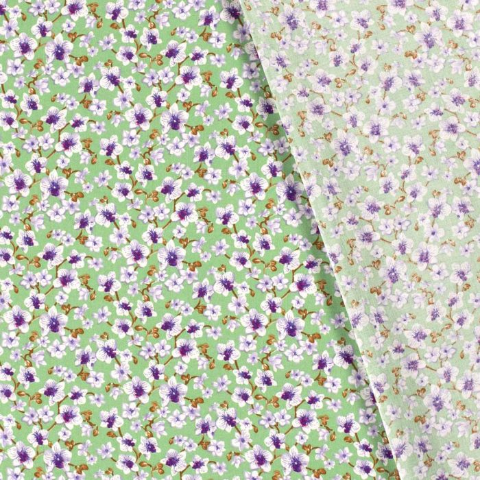 Viscose Poplin Floret Kiwi 19051-023 - Image 2