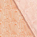 Viscose Poplin Complexity Orange 19053-036 - Image 2