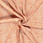 Viscose Poplin Complexity Orange 19053-036 - Image 3