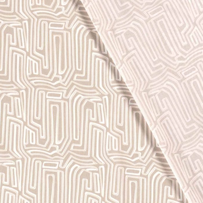 Viscose Poplin Complexity Sand 19053-052 - Image 2