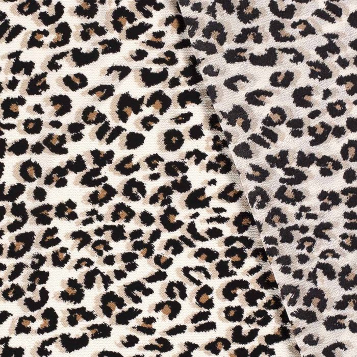 Bubble Crepe  Leopard 19073-151 - Image 2