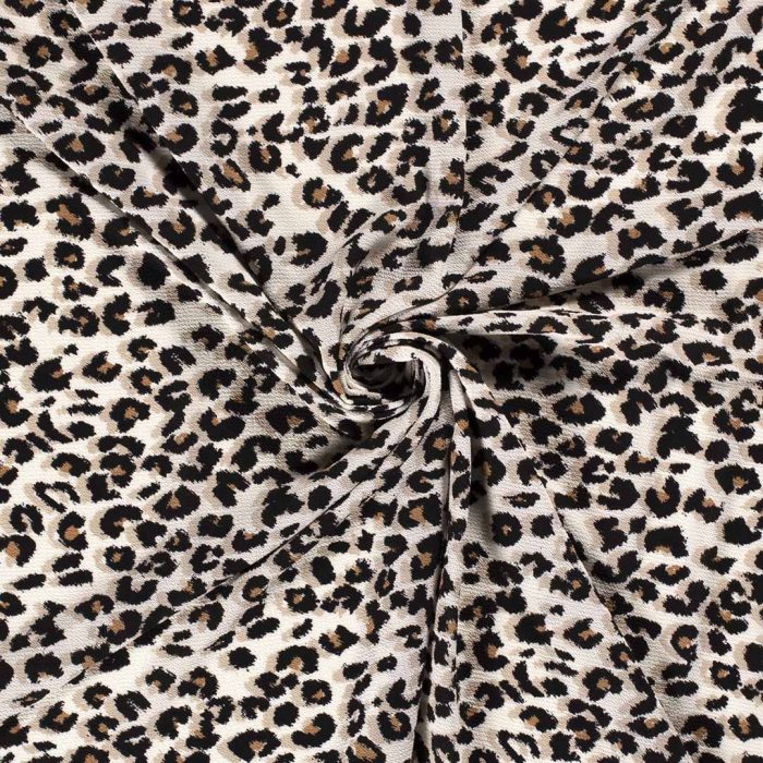 Bubble Crepe  Leopard 19073-151 - Image 3