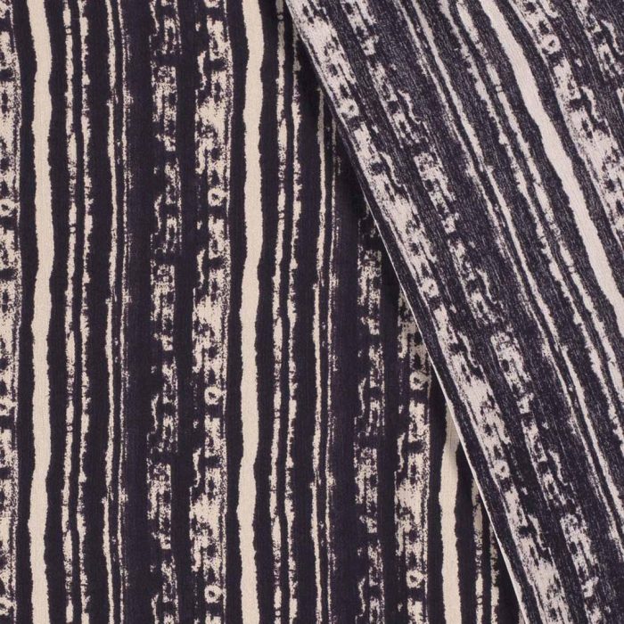 Borken Crepe Straited  Navy 19085-008 - Image 2