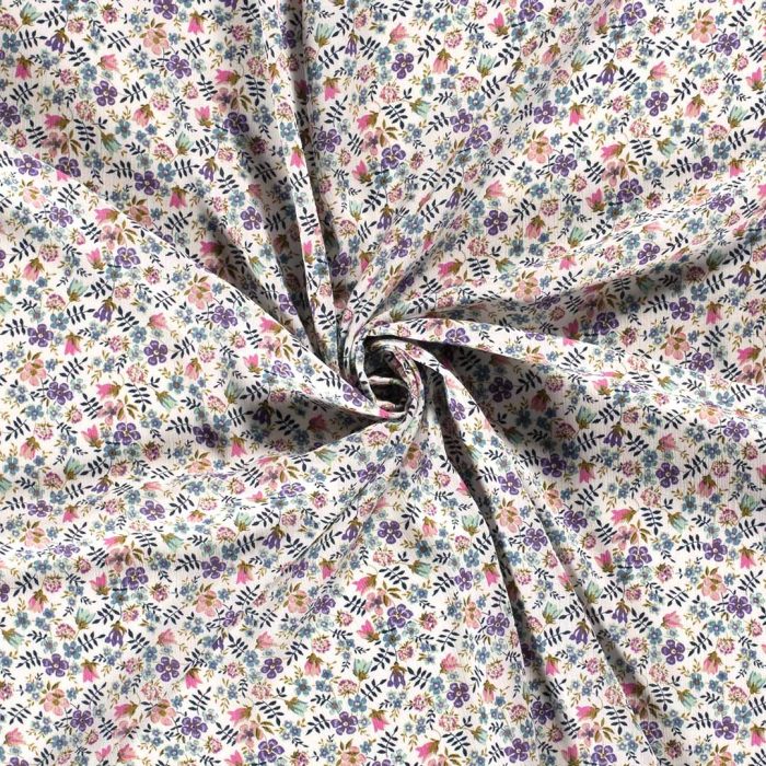 Borken Crepe Ditsy White 19096-050 - Image 3