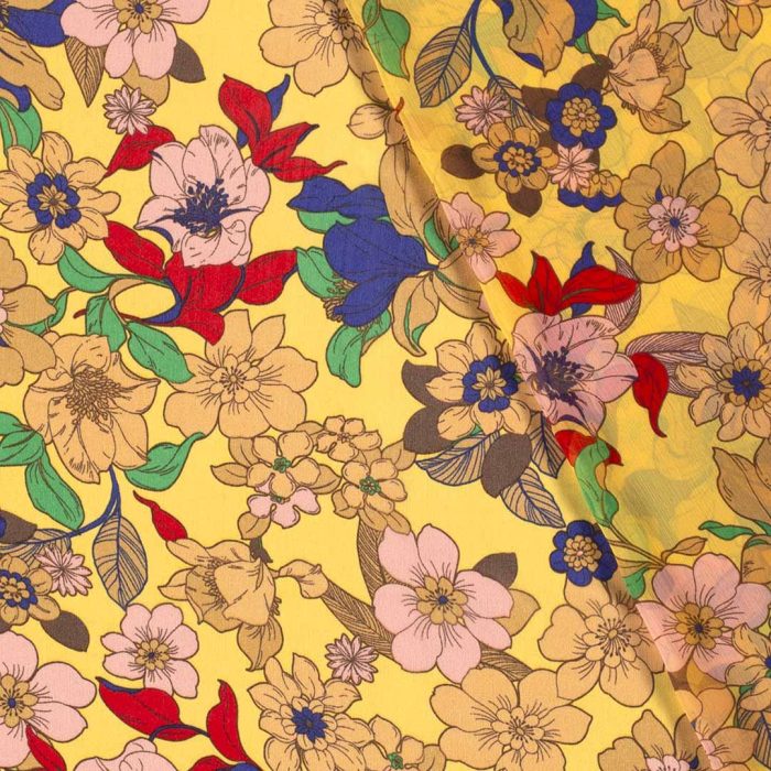 Yoryu Chiffon Oker 19134-034 - Image 2
