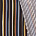 Woven Viscose Linen Candy Stripe Navy 19156-008 - Image 2