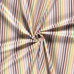Woven Viscose Linen Candy Stripe Off White 19156-051 - Image 3