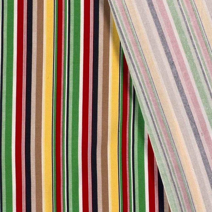 Woven Viscose Linen Chevron Oker 19158-034 - Image 2