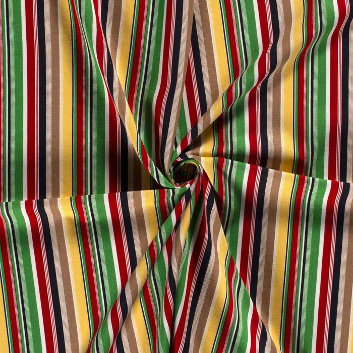 Woven Viscose Linen Chevron Oker 19158-034 - Image 3