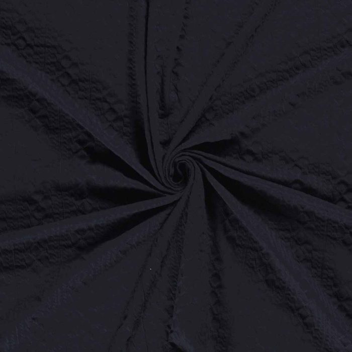 Blown Knitted Diamond Braid Navy - Image 3