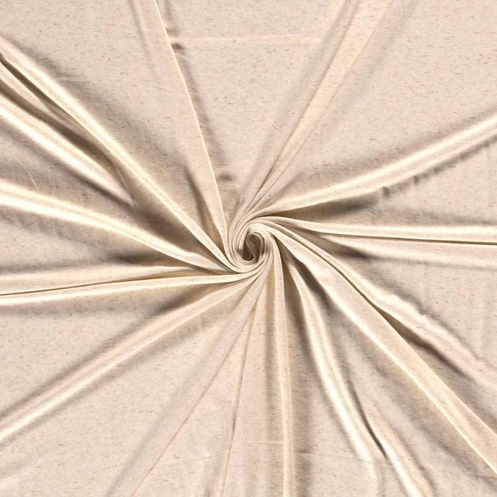 Viscose Linnen Look Off White 19200-051 - Image 3