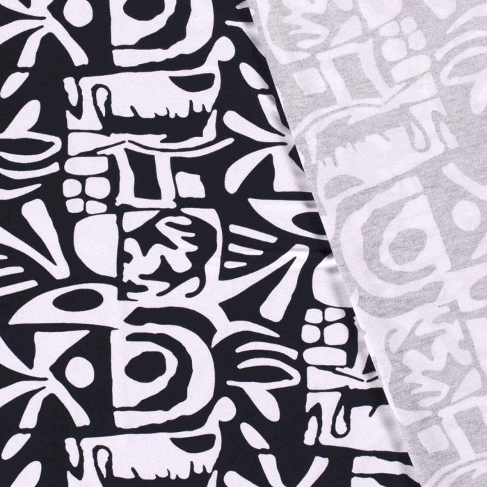 Viscose Vortex Navy 19243-008 - Image 2