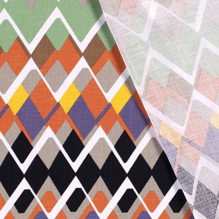 Viscose Crepe Stretch Pringle Purple 19269-044 - Image 2