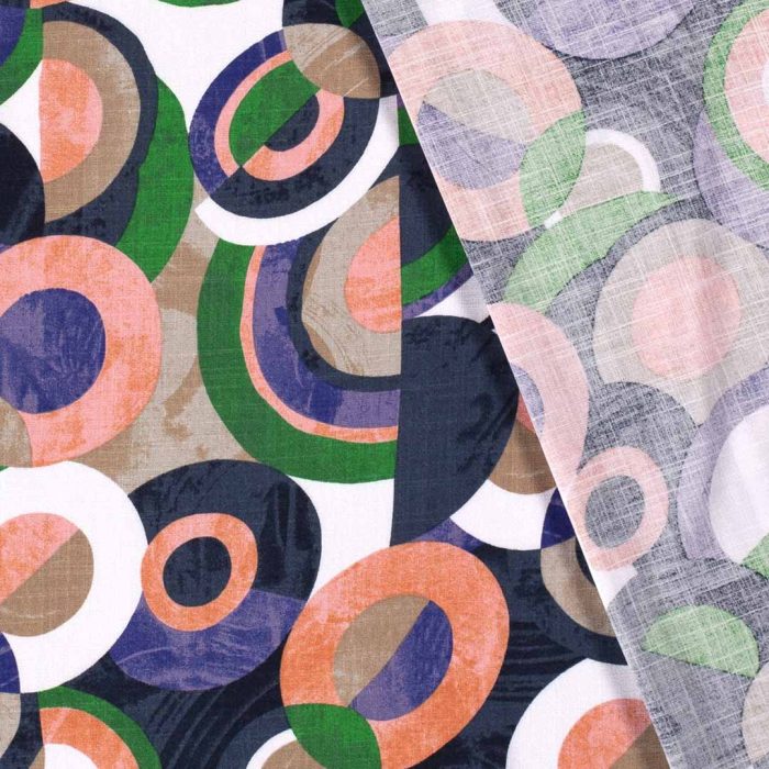 Viscose Crepe Stretch Navy 19271-008 - Image 2